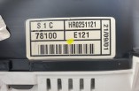 Honda Accord MK6 Type V speedometer dash clocks auto 78100E121 part number