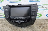 Honda Accord MK7 SAT NAV CD Player 39175-SEA-E830-M1