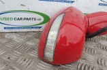 Honda Jazz MK1 door wing mirror electric power folding built in indicator drivers red