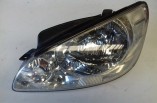 Hyundai Getz headlight and headlamp passengers side front 2006-2009