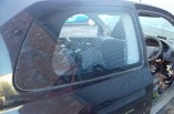 Hyundai Getz quarter window glass drivers rear right 3 door 2003-2010