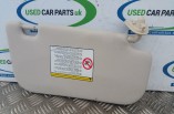 Hyundai I10 Comfort interior sun visor front left 2011-2014