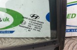 Hyundai I10 MK1 passengers rear left quarter window glass 43R-000135