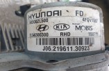 Hyundai I30 MK1 electric steering pump 563002L500, 4FDV1007, 2L56300300, and J06 219611 30923
