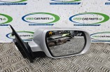 Hyundai Santa FE MK2 Premium Electric Folding Door Wing Mirror Drivers Silver 2010-2012