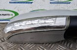 Hyundai Santa FE MK2 Premium Electric Folding Door Wing Mirror Drivers Silver 2010-2012 CLEAR INDICATOR SIDE