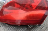 Kia Cerato drivers rear light crack on lens 2005