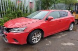 Lexus CT 200H breaking spares parts door lock motor catch passengers rear left hatchback