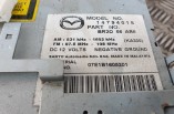 MAZDA 3 CD PLAYER 14794018 BR2D66AR0 2007