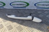 Mazda 2 MK2 Outer Door Handle White Passengers Front Left