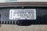 Mercedes C Class W203 Heater Climate Control Panel Switch A2038303485 part number