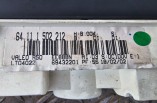 Mini Cooper Hatch R50 Heater Climate Control Panel Switch 64111502212 69432201