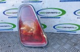 Mini One R50 rear tail brake light passenger left 2001 2002 2003 2004