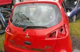 Mitsubishi Colt tailgate boot lid red 34D 2008-2013