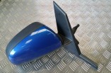 Mitsubishi Colt wing door mirror manual drivers 51H blue paint code 2004-2008