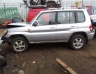 Mitsubishi Shogun Pinin breaking spares parts door window glass drivers rear right back door