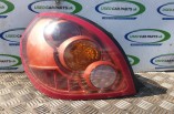 Nissan ALMERA N16 passengers rear left tail brake light 2004