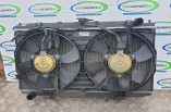 Nissan Almera 2 2 DCI diesel water radiator with twin fan motors