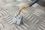 Nissan Almera N16 door wing mirror electric silver KY0 drivers 2003-2006 WIRING PLUG CONNECTOR