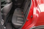 Nissan Juke Tekna black leather heated rear seats 2015