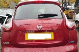 Nissan Juke Tekna tailgate boot lid maroon NAJ with glass