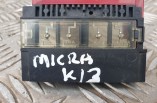 Nissan Micra K12 battery terminal fuses 2012 1 2 petrol
