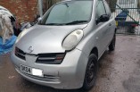 Nissan Micra K12 breaking parts 3 door quarter window glass passenger rear left