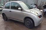 Nissan Micra K12 breaking parts quarter window glass drivers rear 3 door