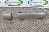 Nissan Micra K12 door handle outer drivers rear silver KY0G