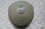 Nissan Micra K12 steering wheel airbag beige 2003-2010