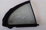 Nissan Micra K13 quarter window glass drivers rear