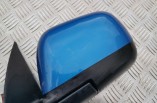 Nissan Micra door wing mirror electric blue cover passengers front K13