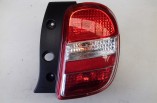 Nissan Micra rear tail light tail lamp drivers rear 2012