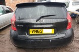 Nissan Note MK2 Acenta Premium breaking spares parts rear number plate light bulb holders