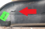 Nissan Note MK2 boot tailgate handle lug missing