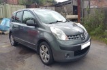 Nissan Note breaking parts SVE door window glass drivers front