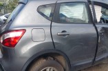 Nissan Qashqai door drivers rear 2010-2014 grey KAD J10