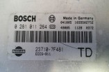 Nissan Terrano ECU Lockset 0281011264 2.7 TDI 2005