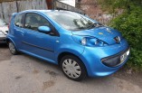 Peugeot 107 MK1 breaking parts spares boot tailgate catch lock mechanism 69350-0H010