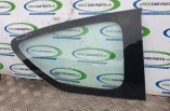 Peugeot 107 quarter window glass drivers rear 3 door 2005-2014