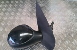 Peugeot 206 manual door wing mirror black drivers front 1998-2009 Zest 2