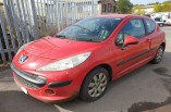 Peugeot 207 breaking spares parts MK1 3 door quarter glass window drivers front right