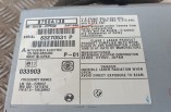 Peugeot 4007 Sat NAV CD Player Head Unit 8750A138 PART NUMBER