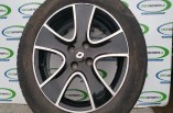 Renault Clio MK4 Dynamique 5 Spoke Alloy wheel black 16 inch