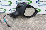Renault Clio MK4 Electric wing door mirror black drivers front Dynamique 2014