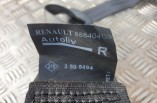 Renault Clio MK4 seat belt rear right side