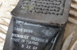 Renault Modus seat belt pretensioner drivers rear MK1 683998A MK1