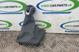 Seat Ibiza MK4 TSI FR gear stick gaiter leather surround red stitch and gear knob 6J0711113AM