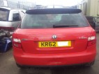 Skoda Fabia VRS tailgate boot lid red LF3K windscreen 2007-2014