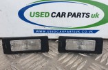 Skoda Octavia MK3 rear number plate lights bulb holder hatchback 5N0943021B